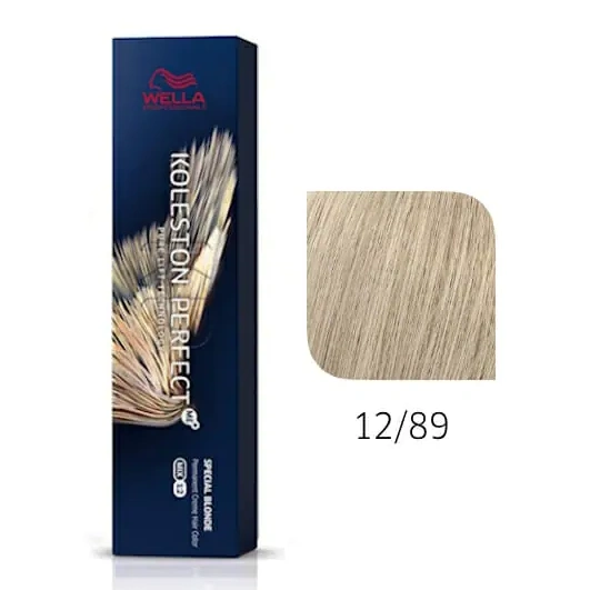 Wella Koleston Perfect Me+ Hajfesték - 12/89 - 60ml - Hamulila Gyöngyház Speciál Szőke főképe